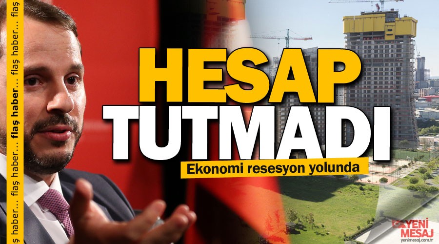 Korkulan oldu! Ekonomi resesyon yolunda