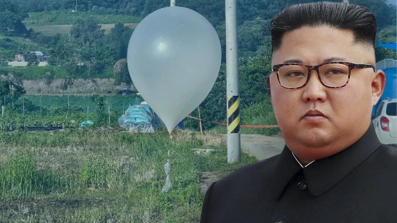 Kuzey Kore çöp taşıyan 420 balon daha gönderdi