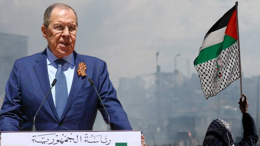 Lavrov: Rusya, ateşkes sonrası Filistin devletinin kurulmasını umuyor