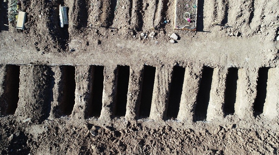 Sivas'ta 2 bin mezar hazırlandı
