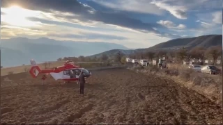 Sivas'ta 20 metreden düşen paraşütçü yaralandı