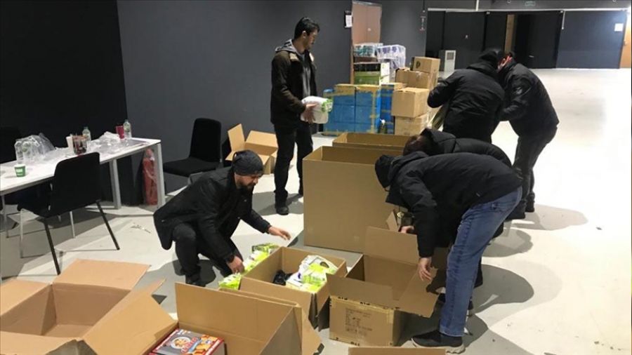 Spor camiası depremzedeler için seferber oldu