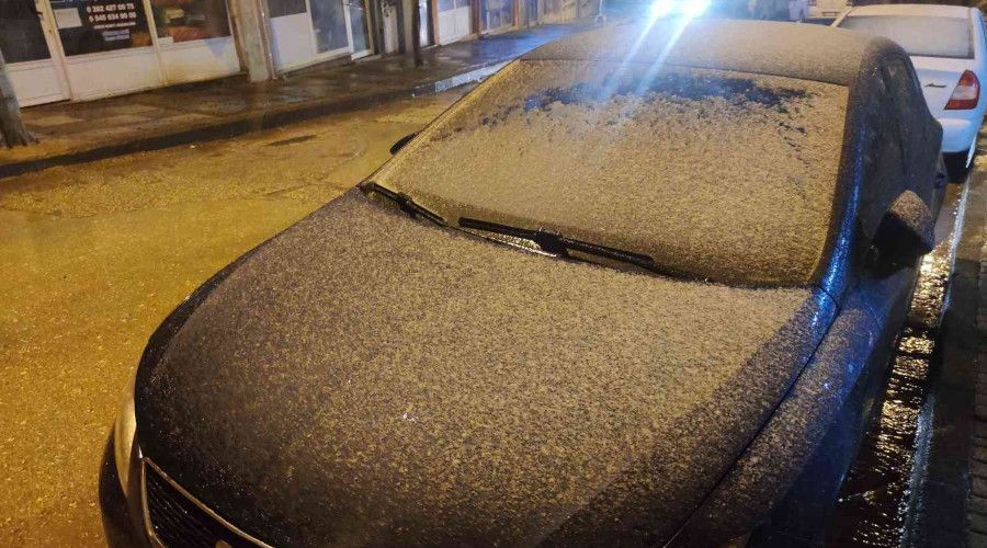 Tekirda'da kar ya balad