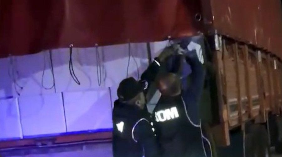 TEM'de 7 milyon adet ka�ak makaron ele ge�irildi