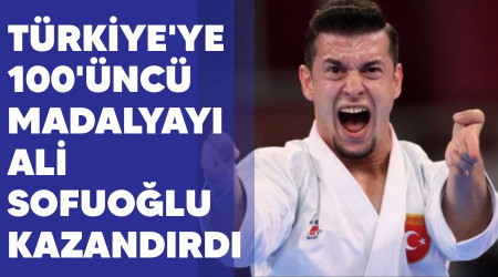 Türkiye'ye 100'üncü madalyayı Ali Sofuoğlu kazandırdı