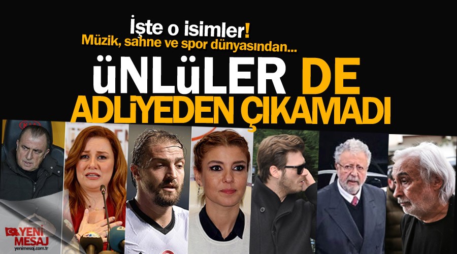 �nl�ler de adliyeden ��kamad� 