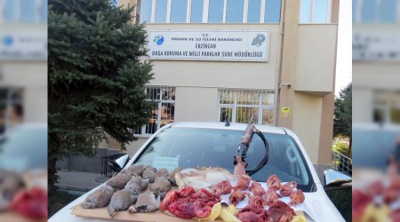 Usulsüz avlanan 10 kişiye 43 bin lira ceza