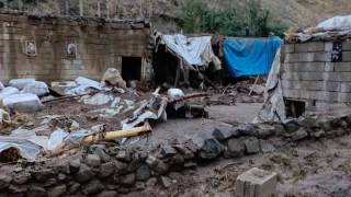 Van'da sağanak sele neden oldu