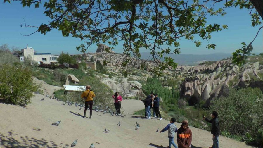 Ye�ile b�r�nen Kapadokya