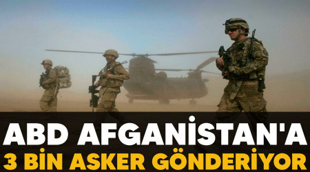 ABD, Afganistan'a 3 bin asker gnderiyor