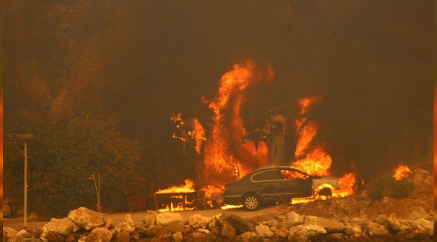 Alevler ��kertme koyuna dayand�