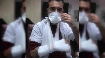 Alkollü hasta sağlık çalışanlarını darp etti