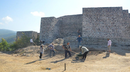 Anadolu'nun 2'nci büyük kalesinde kazı çalışmaları başladı