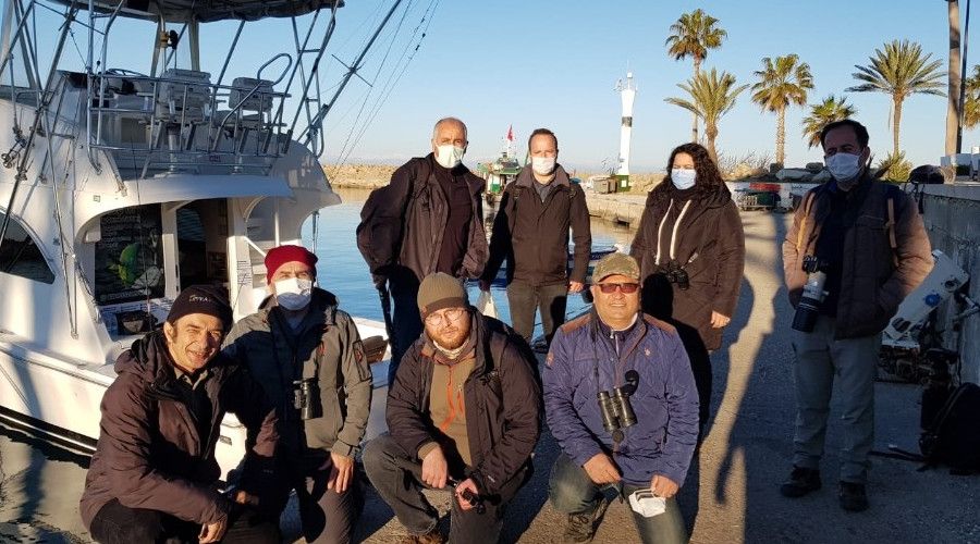 Antalya'da doğa turizmi kapsamında ilk pelajik kuş gözlemi yapıldı