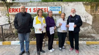 Apartman sakinlerine 'raporlu' zul�m