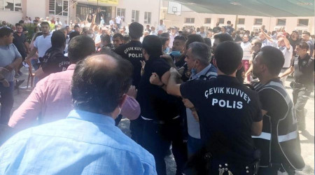 Baba ve oğul yarıştı, üyeler birbirine girdi
