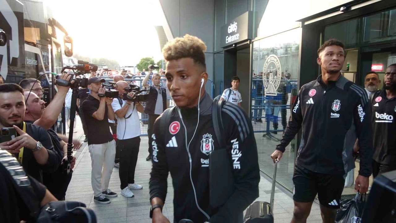 Beşiktaş kafilesi Trabzon'da