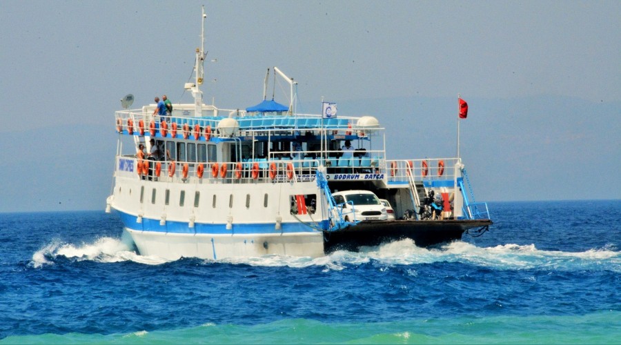 Bodrum-Data Feribot seferleri yeniden balad