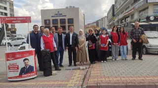BTP Konya te�kilat� sahaya indi: '��z�m Milli Ekonomi Modeli'