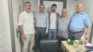 BTP Samsun'dan muhtarl�k, bas�n ve esnafa anlaml� ziyaretler