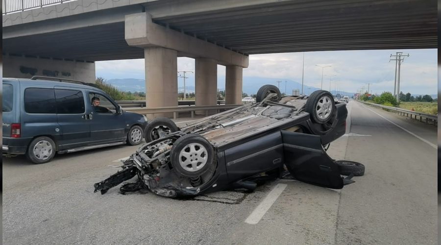Bursa-Ankara karayolunda kaza