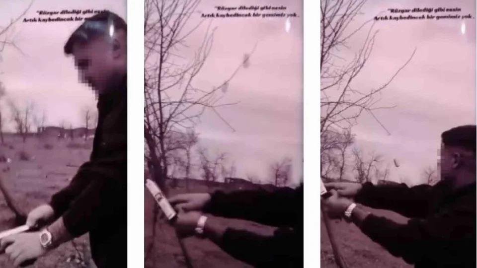 Bursa'da maganda deh�eti kamerada