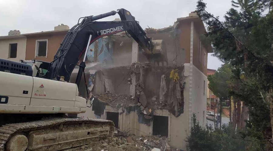 Büyükçekmece'de kentsel dönüşüm çalışmaları hız kesmeden devam ediyor