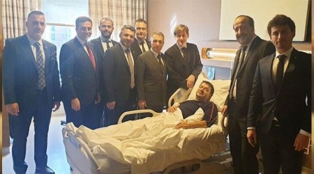 Çebi'den yöneticisine ziyaret
