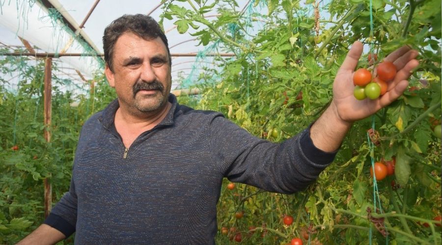 Çiftçilerin aracı tepkisi