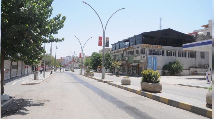 Cizre tarihinin en sıcak yaz günlerini yaşıyor