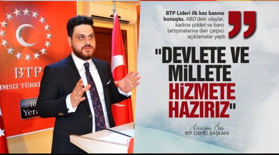 Devlete ve millete hizmete hazırız