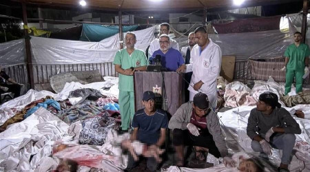 Dezenformasyonla Mücadele Merkezi: "Gazze'deki hastaneyi Hamas vurdu" iddiası yalan