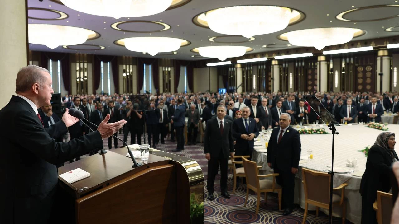 Erdoan 14 ay sonra muhtarlar toplad: Muhtarlarmz zlemiiz