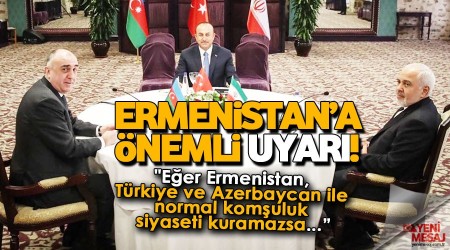 Ermenistan'a nemli uyar!