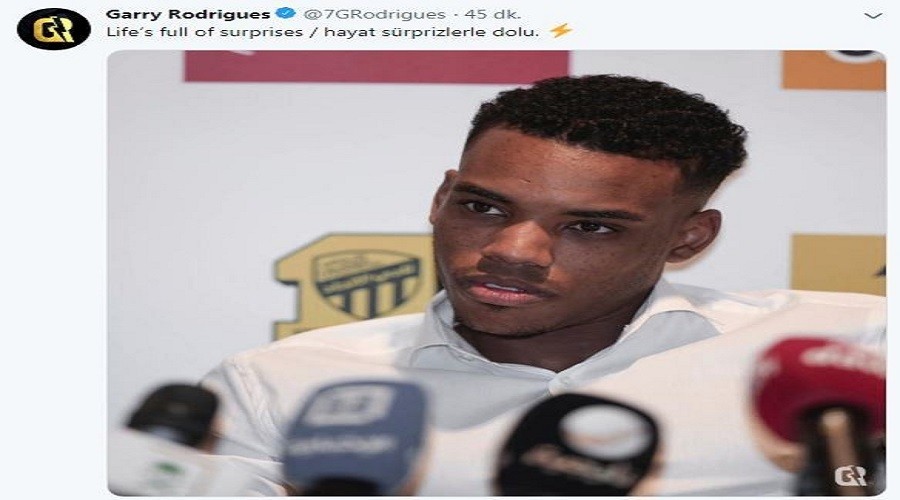 Rodrigues, F.Bahçe için döndü