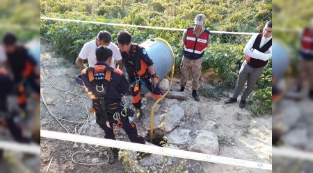 Girdiği su kuyusunda zehirlenerek öldü