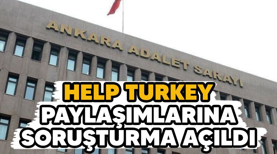 Help Turkey paylamlarna soruturma ald