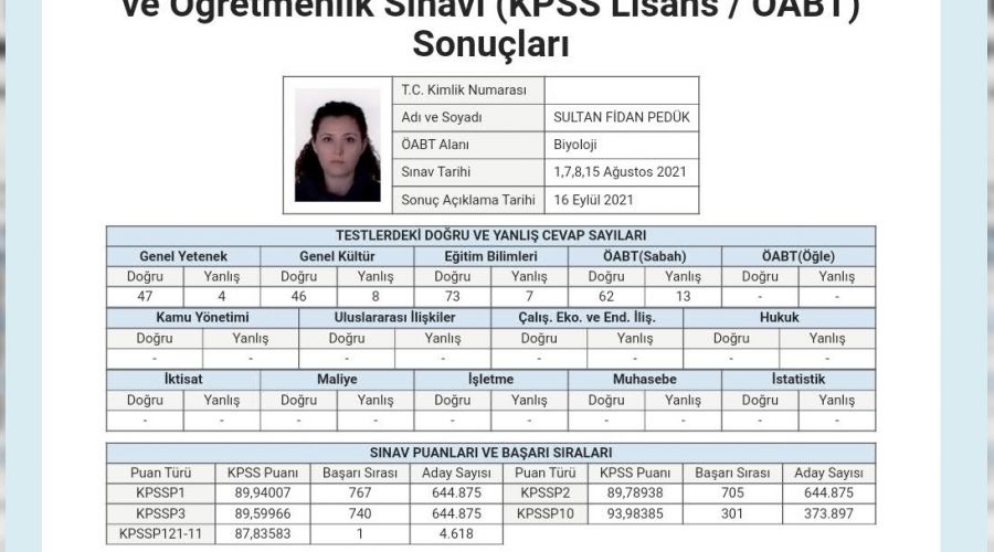 İmamoğlu'ndan KPSS birincisi öğretmen adayına destek