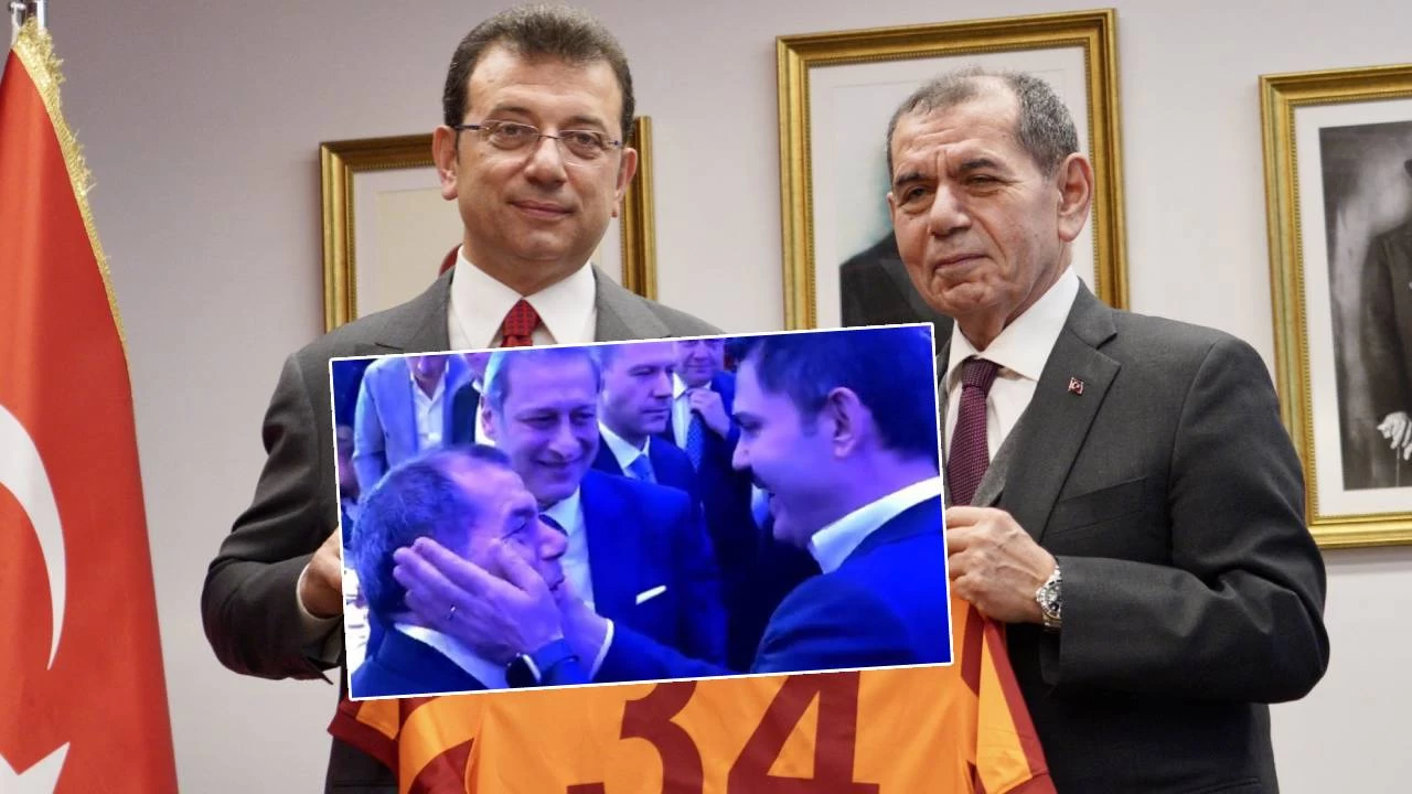 İmamoğlu'nun ziyaret ettiği Dursun Özbek'e 'Murat Kurum' sorusu