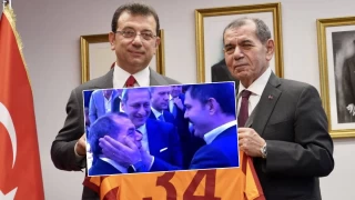 İmamoğlu'nun ziyaret ettiği Dursun Özbek'e 'Murat Kurum' sorusu