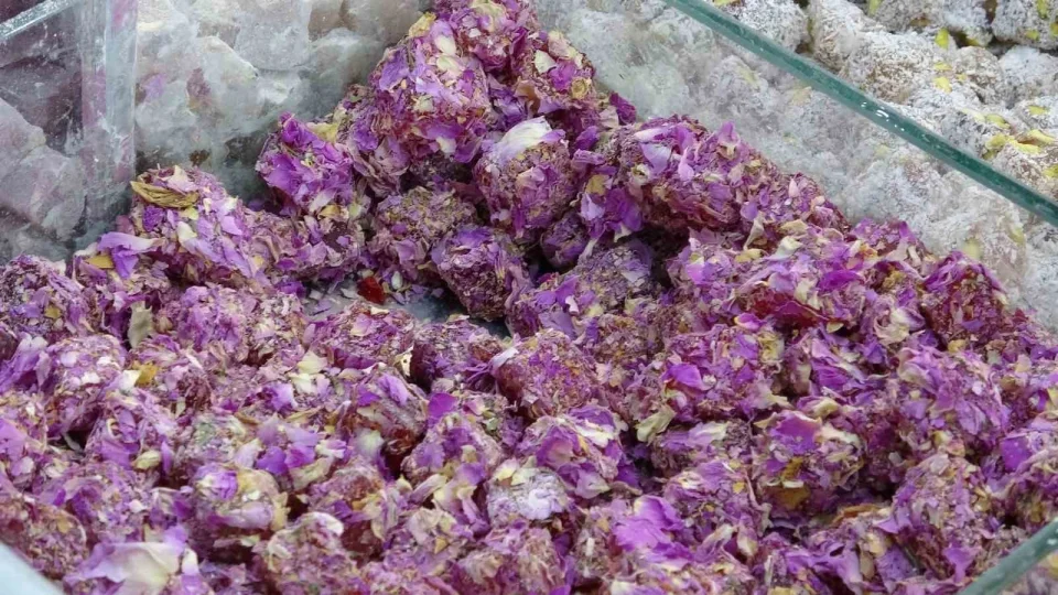 Isparta'nın gül lokumuna bayram öncesi yoğun talep