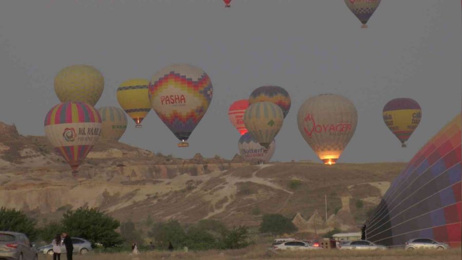 Kapadokya'yı 629 bin 283 kişi kuş bakışı izledi