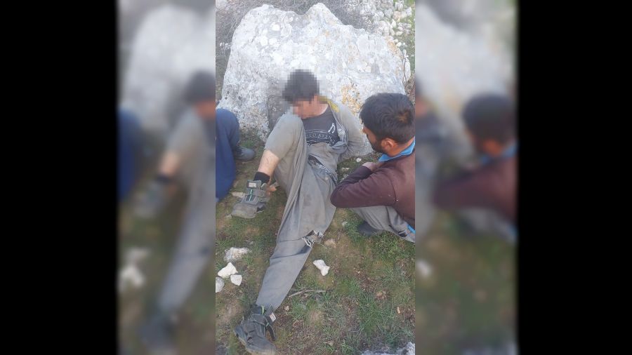 Kaybolan çoban yaralı halde bulundu