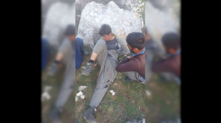 Kaybolan çoban yaralı halde bulundu