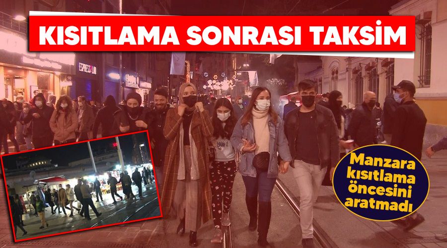 Kstlama sonras Taksim