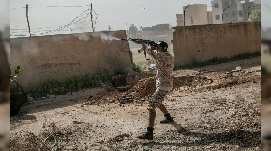 Libya'da �at��malar yeniden alevlendi