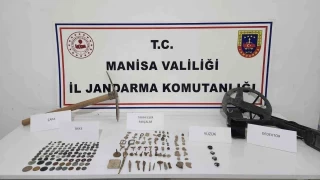 Manisa'da tarihi eser operasyonu
