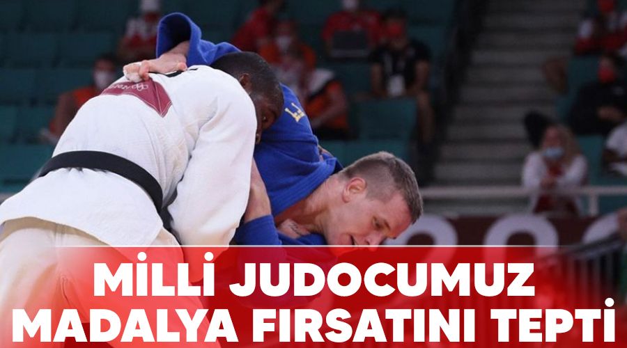 Milli judocumuz madalya f�rsat�n� tepti 
