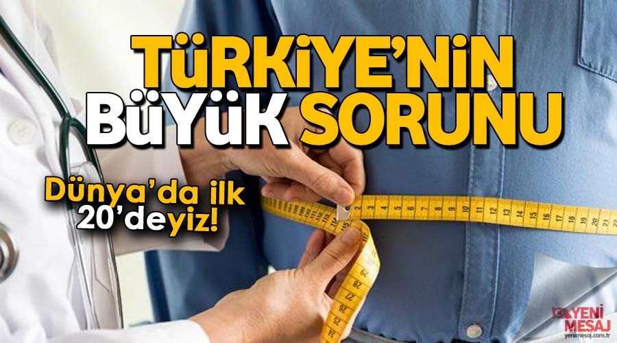Obezite Türkiye'nin de sorunu