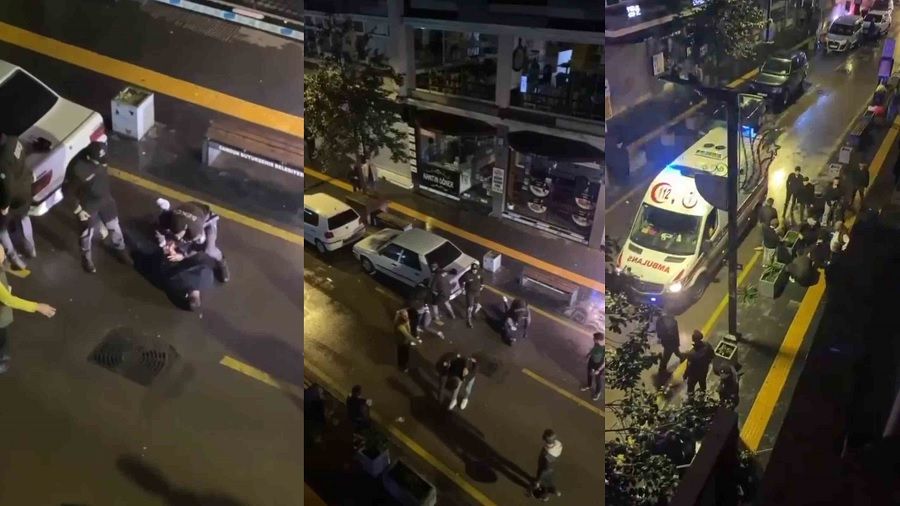 Samsun'da bek�ilere sald�r�: 4 bek�i yaraland�